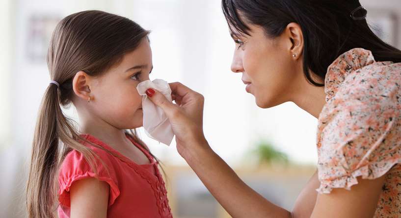 كيفية ايقاف نزيف الانف للاطفال والوقاية منه