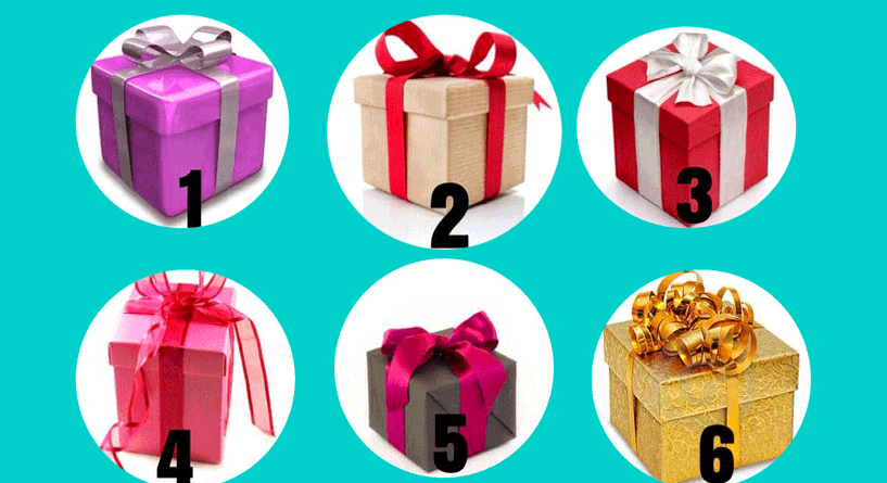 تحدياتك في الحياة واسرار شخصيتك في احدى هذه الهدايا اختاري واحدة