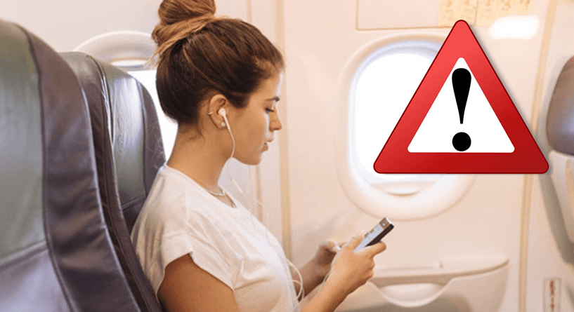 امور اياك ان تقومي بها على متن الطائرة