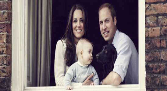 كيت ميدلتون والعائلة المالكة في بريطانيا | طفل الامير وليام