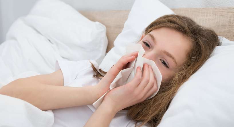 طرق علاج الزكام للاطفال في المنزل