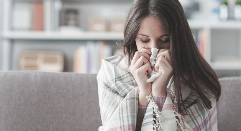 طريقة وقف خروج الدم من الانف