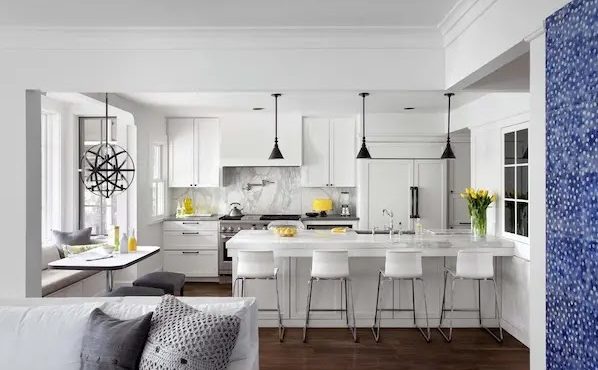 كيفية اختيار تصميم المطبخ الأمريكي