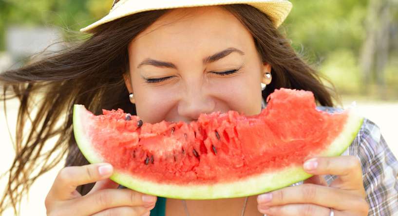 هل البطيخ يزيد الوزن
