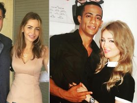 صور: نجوم عرب تزوجوا من نساء جميلات