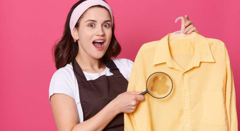 طريقة ازالة بقع الزيت