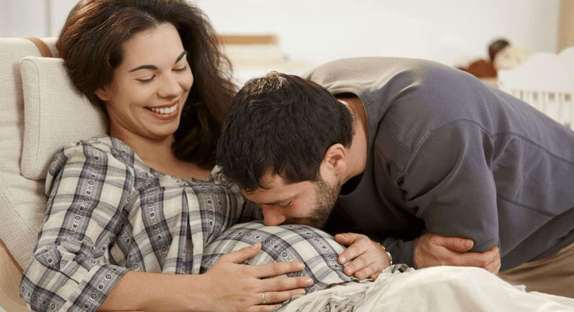 دلال الزوج للحامل يزيد الطفل ذكاء