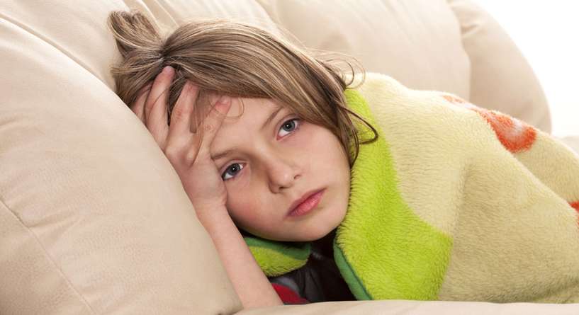 اعراض الم الراس عند الاطفال