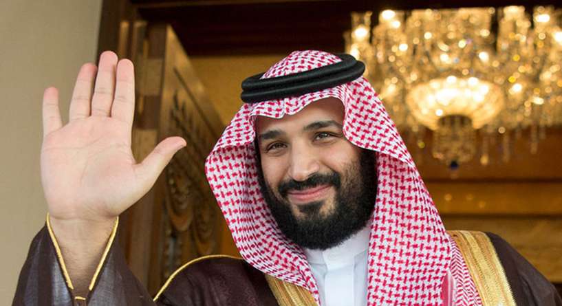 ولي العهد في افتتاح كأس العالم تشجيعا للمنتخب السعودي