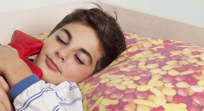 اسباب الم البطن عند الاطفال ليلا