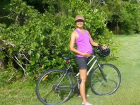 سر رشاقة غريب خلال الحمل