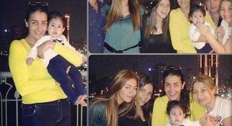 الصور الاولى لخديجة حفيدة غادة عبد الرازق