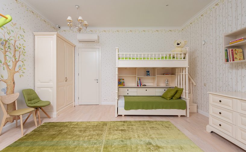 Furniture, Flooring, Bed