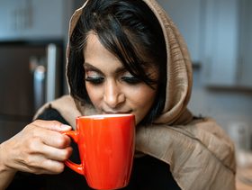 Coffee Cup, Cup, Person