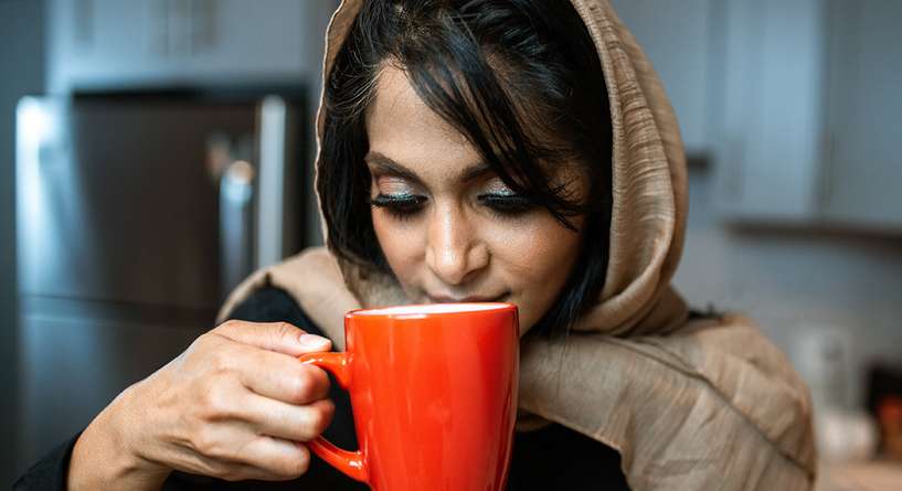 Coffee Cup, Cup, Person