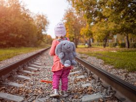 Railway, Train Track, Rail