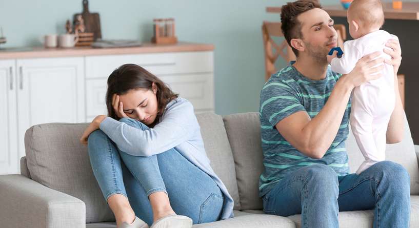 Couch, Furniture, Person