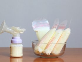 اكياس حفظ حليب الام